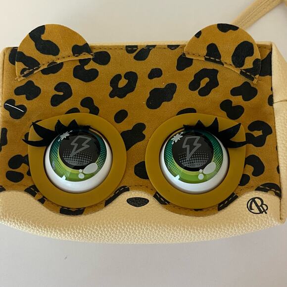 Modern Purse Pets Leopard Leoluxe Spin Master Interactive Purse Blinking Eyes - Picture 6 of 9
